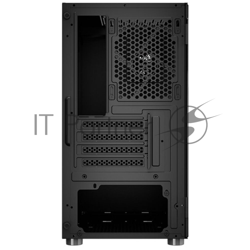 Корпус Aerocool / Formula CS-111-G-BK-v1 (mATX, 0.5mm, стекло, USB3.0 x1, USB2.0 x2, 1x 12cm Black Fan)