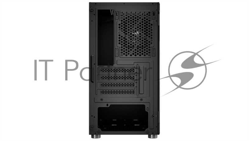 Корпус Aerocool / Formula CS-111-G-BK-v1 (mATX, 0.5mm, стекло, USB3.0 x1, USB2.0 x2, 1x 12cm Black Fan)