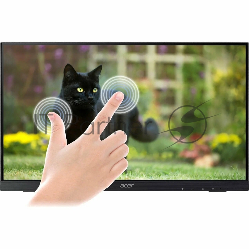 Монитор ACER UT272bmipzx 27, ZeroFrame, Black, 10 point MultiTouch, 16:9, IPS, 1920x1080, 4ms, 360cd, 75Hz, 1xHDMI(1.4) + 1xDP(1.2) + USB3.2x2 + USB-B(1up 2down) + SPK + Audio out, Speakers 1.5Wx2, sync: FreeSync, hdr: HDR 10, Vesa:100x100
