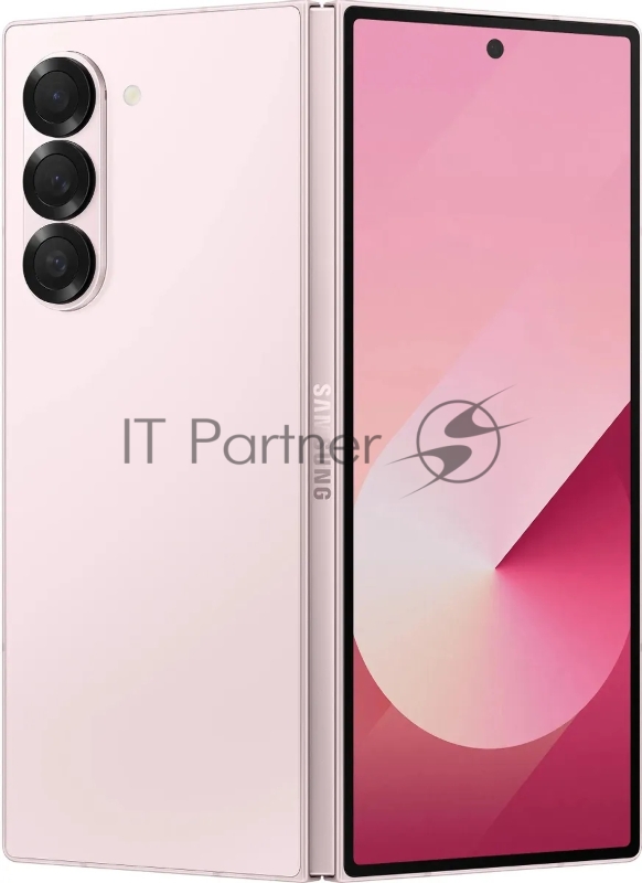 Смартфон Samsung SM-F956B Galaxy Z Fold 6 256Gb 12Gb розовый раскладной 3G 4G 2Sim 7.6 1856x2160 Android 14 50Mpix 802.11 a/b/g/n/ac/ax NFC GPS GSM900/1800 GSM1900 TouchSc Protect