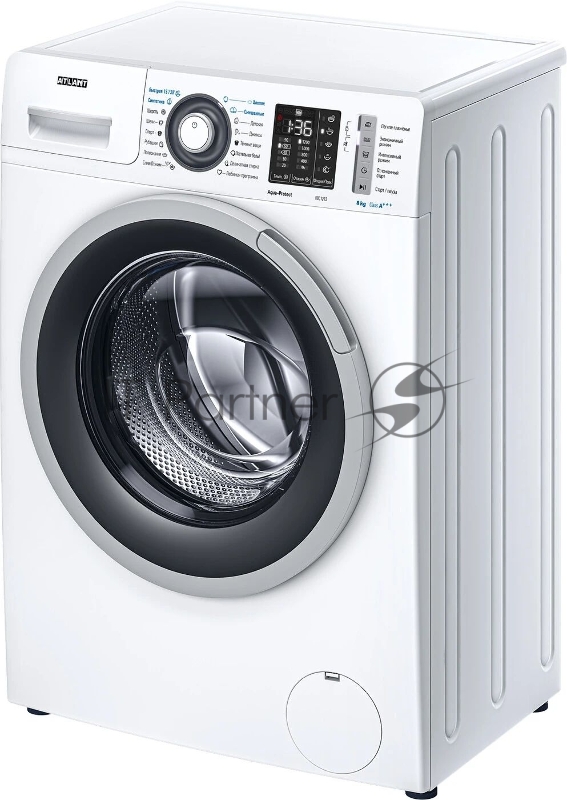 Стиральная машина Атлант СМА 80С1213-01 белый, загрузка фронтальная 8 кг, 1200 об/мин., класс: А+++.