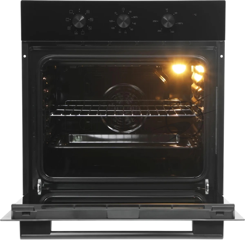 Духовой шкаф Электрический Hyundai HEO 66412 BG черный