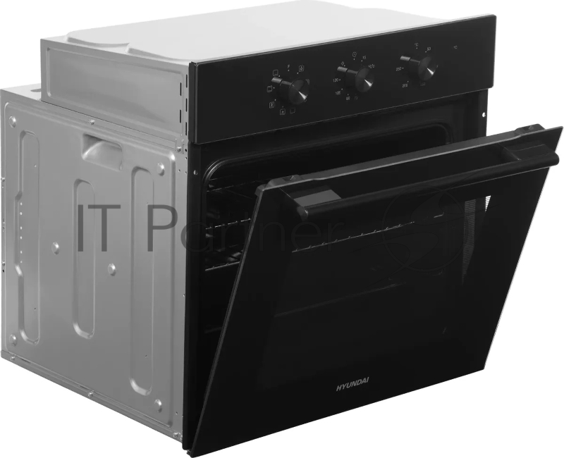 Духовой шкаф Электрический Hyundai HEO 66412 BG черный