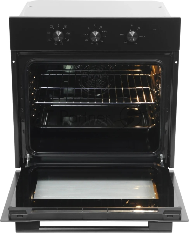 Духовой шкаф Электрический Hyundai HEO 66412 BG черный