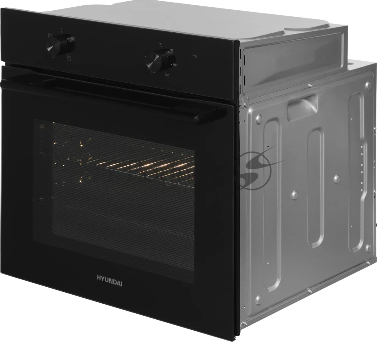 Духовой шкаф Электрический Hyundai HEO 6234 BG черный
