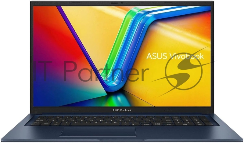Ноутбук Asus Vivobook 17 X1704VA-AU661 синий 90NB10V2-M00SJ0 U-series U300 8Gb SSD512Gb Intel UHD Graphics 17.3 IPS FHD (1920x1080) без ОС WiFi BT Cam