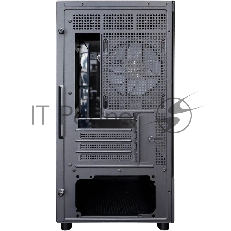 Корпус 1STPLAYER MIKU Mi5 ARGB Black / mATX / 3x120mm ARGB fans / Mi5-BK-2FC7R-1FC7