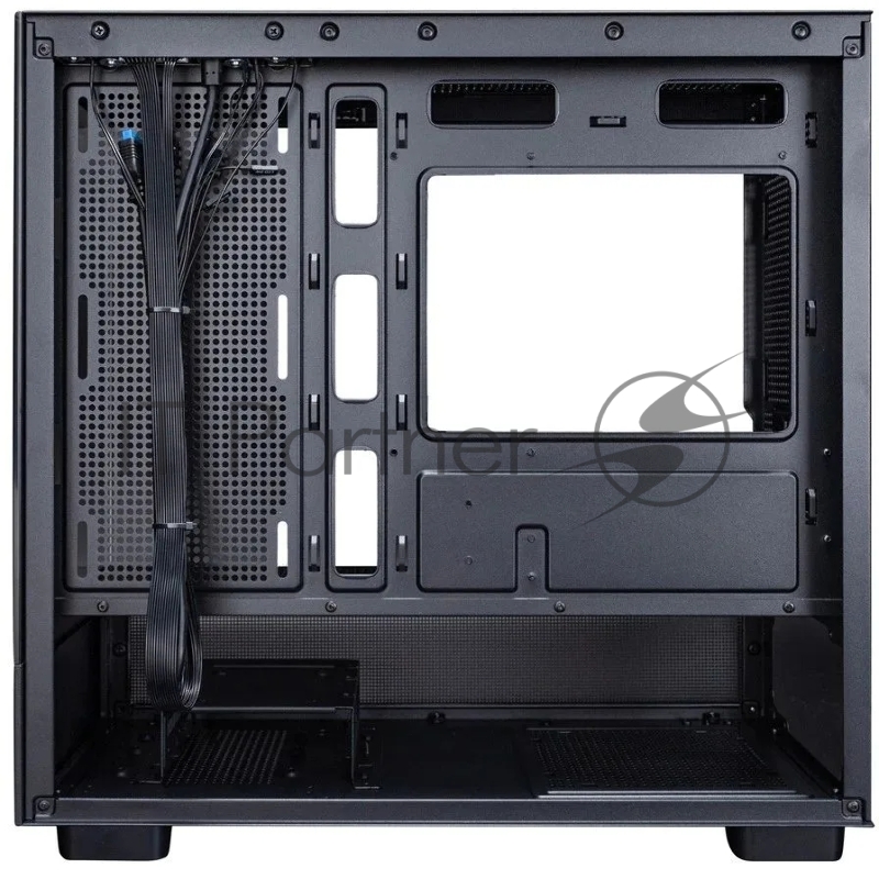 Корпус 1STPLAYER MIKU Mi5 ARGB Black / mATX / 3x120mm ARGB fans / Mi5-BK-2FC7R-1FC7