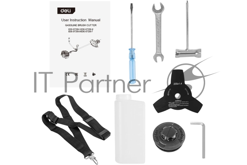 Триммер бензиновый с разборной штангой Deli EDE-GT255-5