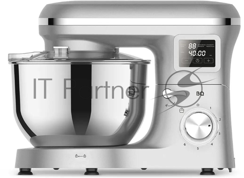 Миксер планетарный BQ MX640, 1600Вт, серебристый