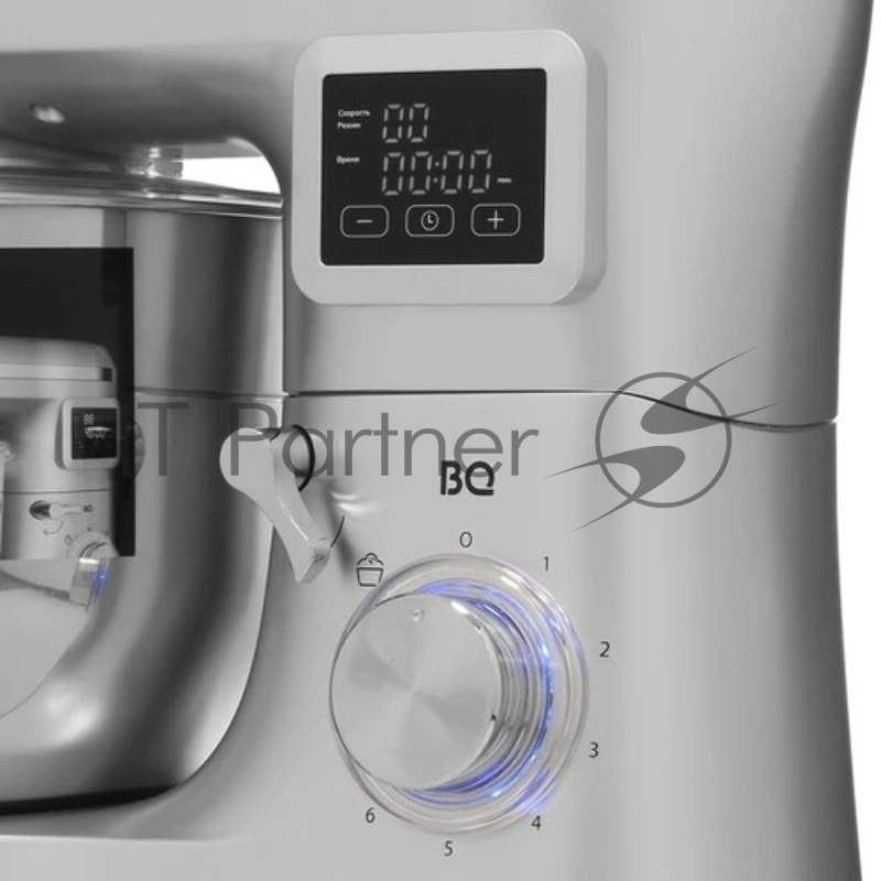 Миксер планетарный BQ MX640, 1600Вт, серебристый