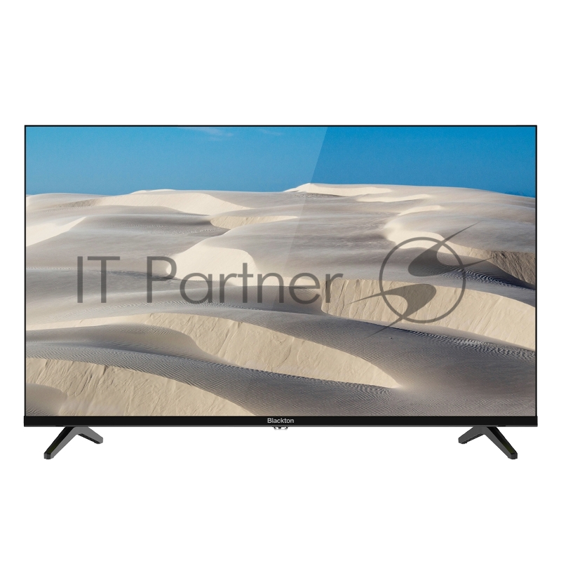 Телевизор Blackton Bt 32FS04B Black (РФ). 32 , 81,5 см, HD ready (1366х768), 200 cd/m2 ±10%, 3000:1, DVB-C/T/T2, 2 HDMI, 2 USB, звук 12 Вт, Smart TV, ОС Android 14 + Bt launcher, магазин приложений, стриминговые сервисы, тонкие рамки