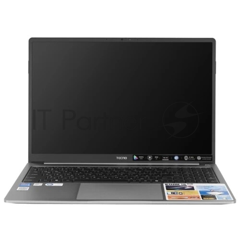 TECNO Megabook T16 2024 i7-13620H 32Gb SSD 1Tb Intel UHD Graphics 16 WUXGA IPS Cam 75Вт*ч Win11 Серый T16RA 4894947053511