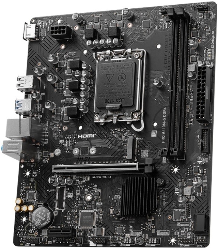 Материнская плата MSI H610 S1700 MATX PRO H610M-S DDR4