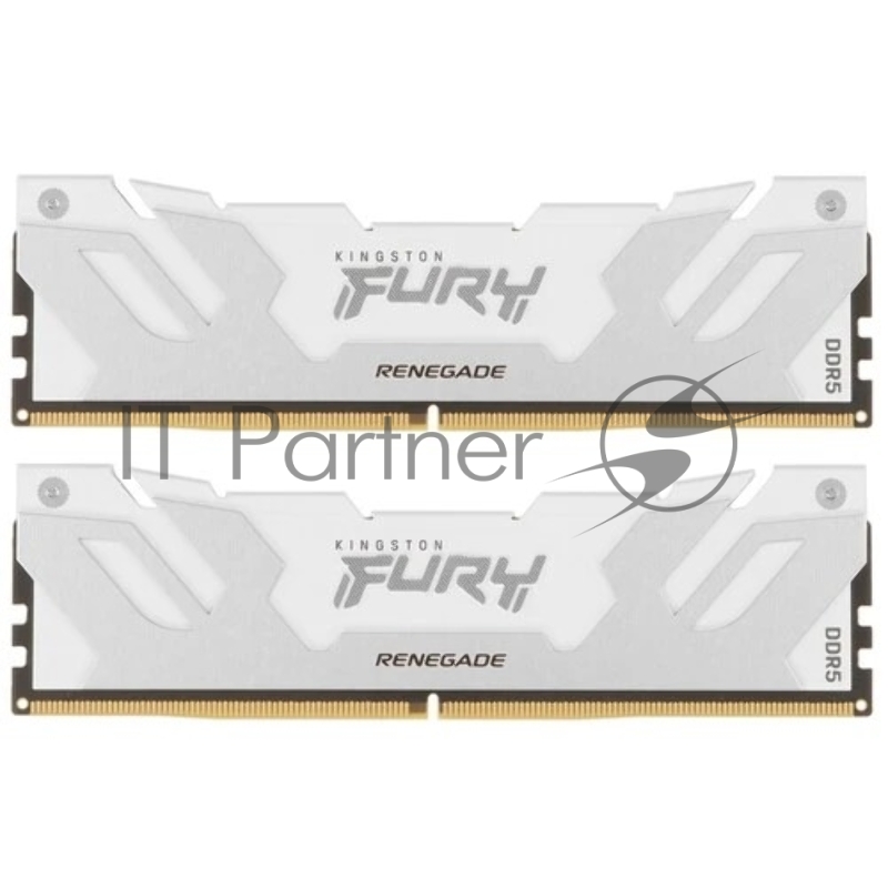 Модуль памяти Kingston FURY Renegade White XMP 32Gb 6800MT/s DDR5 CL36 DIMM (Kit of 2) KF568C36RWK2-32