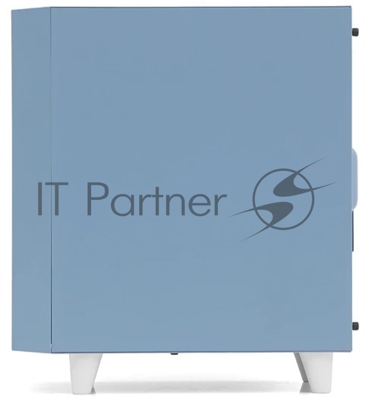 Корпус WIZMAX EM1 Woofer, mATX, mITX синий, Mini-Tower, без БП, TG, 1x160mm + 1x120mm LED, 1xUSB-A 3.0 + 2xUSB-A 2.0