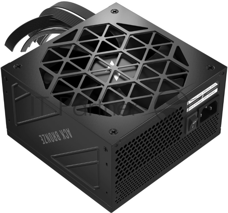 Блок питания 1STPLAYER ACK BRONZE 750W Black (HA-750AA2), 750Вт, 80 PLUS Bronze, 140мм, черный
