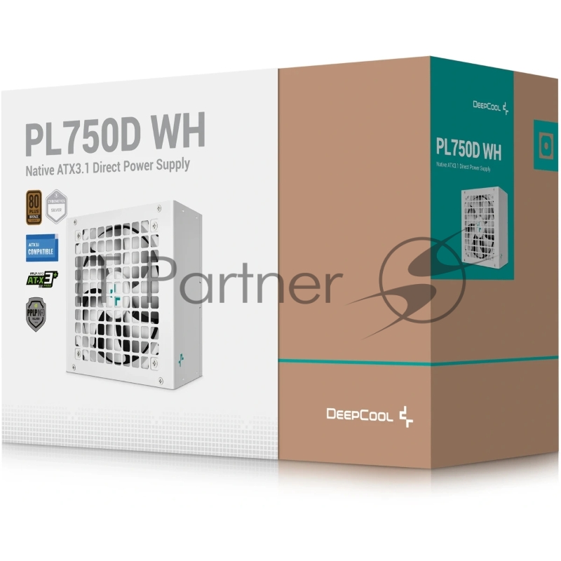 Блок питания DeepCool PL750D WH 750W белый (R-PL750D-FC0W-EU-V2)
