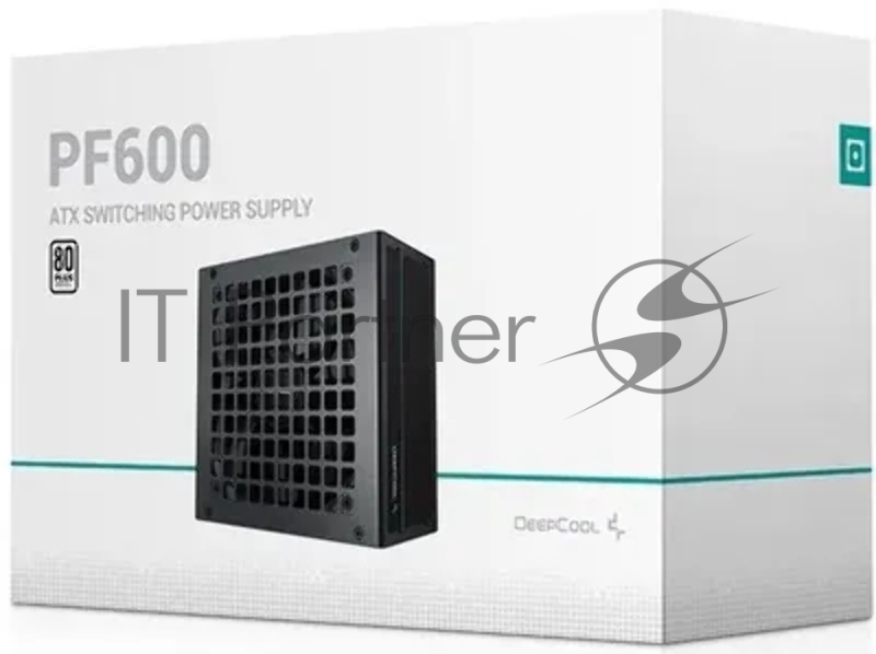 Блок питания Deepcool / GamerStorm PF600D (R-PF600D-HA0B-WDEU), 650Вт, 80 PLUS, 120мм, черный