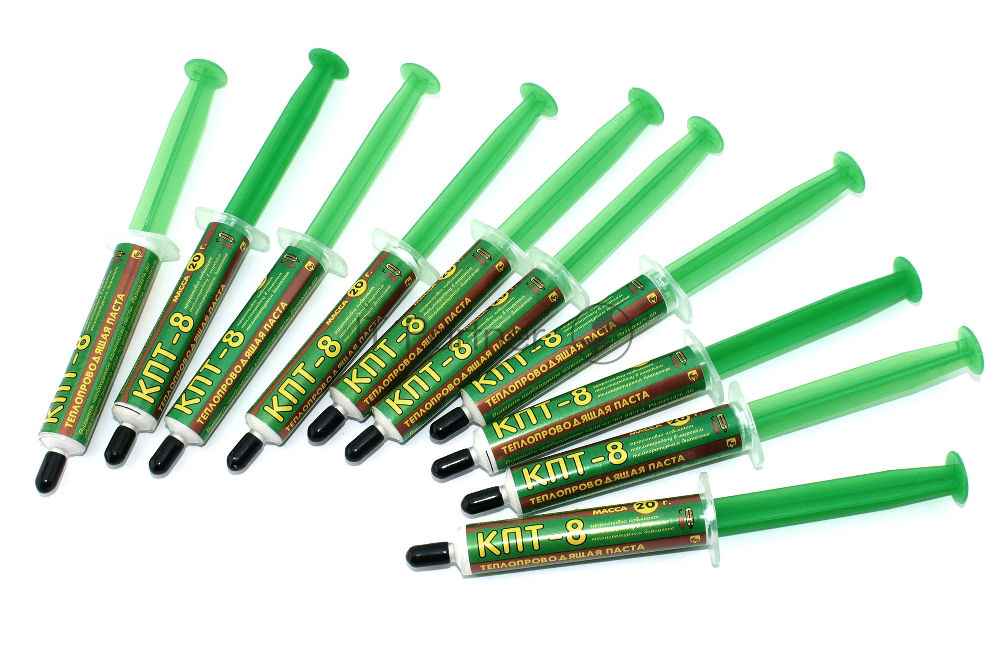 Термопаста КПТ-8 Connector шприц 20гр. 10 шт