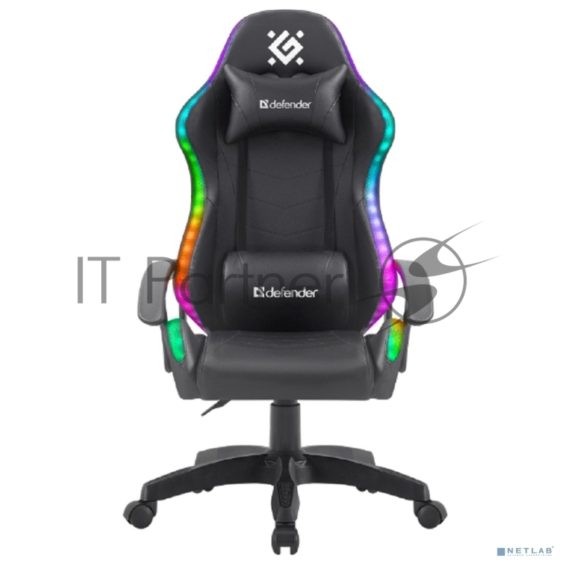 Игровое кресло Defender Factor X RGB,Черный,класс 2,PU
