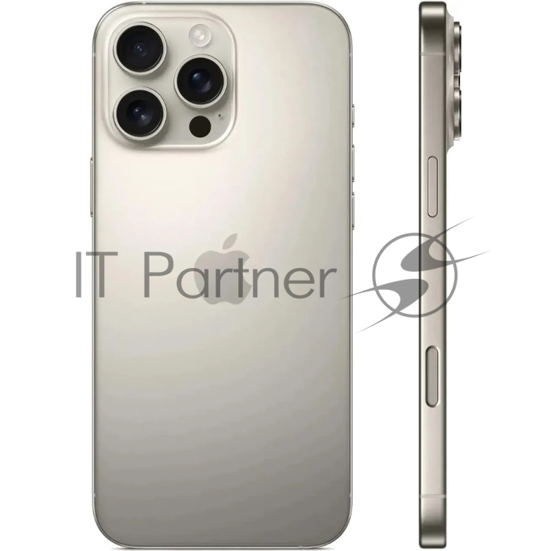 Смартфон Apple A3295 iPhone 16 Pro Max 256Gb титан моноблок 3G 4G 1Sim 6.9 1320x2868 iOS 18 48Mpix 802.11 a/b/g/n/ac/ax/be NFC GPS Protect