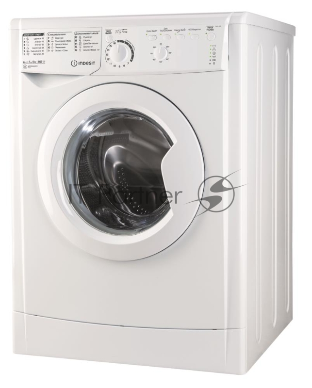 Стиральная машина Indesit EWSB 5085 CIS белый, загрузка фронтальная 5 кг, 800 об/мин., класс: А