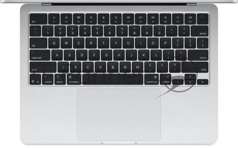 Ноутбук Apple MacBook Air A3240 серебристый MW0X3HN/A M4 10 core 16Gb SSD512Gb/10 core GPU 13.6 Liquid Retina (2560x1664) macOS WiFi BT Cam