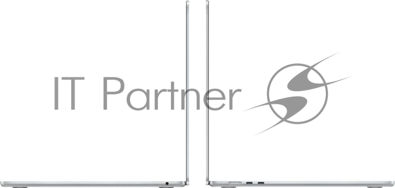 Ноутбук Apple MacBook Air A3241 M4 10 core 16Gb SSD256Gb/10 core GPU 15.3 Liquid Retina (2880x1864) macOS silver WiFi BT Cam (MW1G3HN/A)