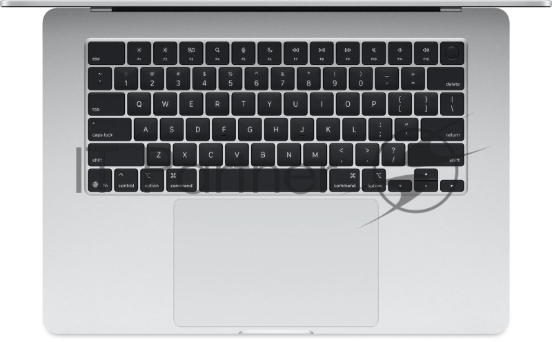 Ноутбук Apple MacBook Air A3241 M4 10 core 16Gb SSD256Gb/10 core GPU 15.3 Liquid Retina (2880x1864) macOS silver WiFi BT Cam (MW1G3HN/A)