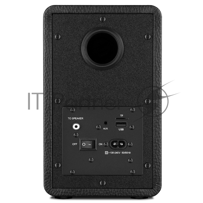 Колонки SVEN SPS-730 2.0 чёрные (2x25Вт , экокожа, USB/SD, пульт ДУ, Bluetooth)