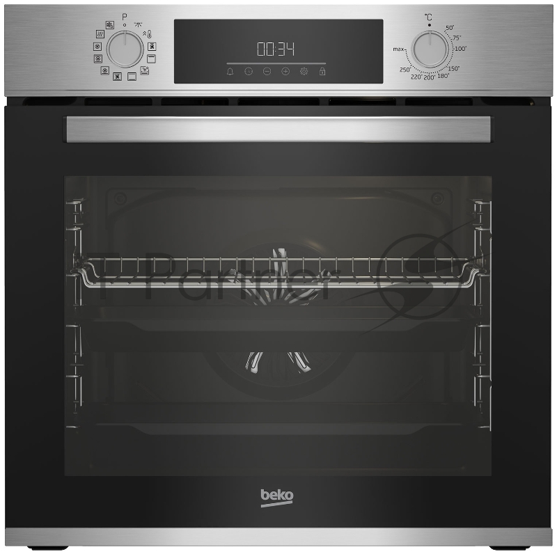 Духовой шкаф электрический Beko BBIM12301X нержавеющая сталь/черный