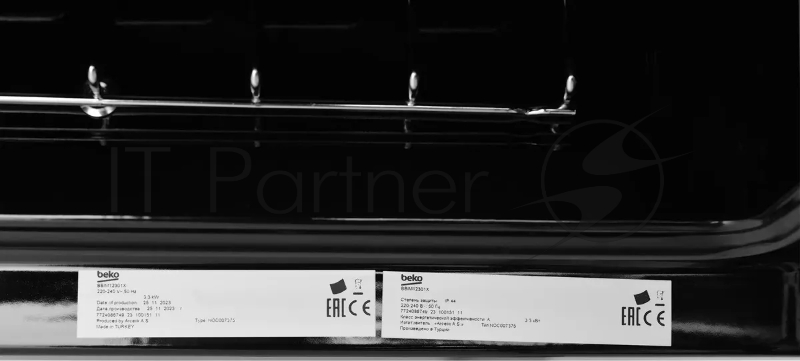 Духовой шкаф электрический Beko BBIM12301X нержавеющая сталь/черный