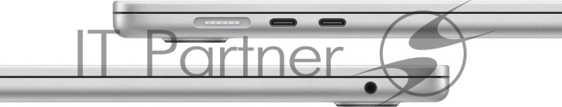 Ноутбук Apple MacBook Air A3241 M4 10 core 16Gb SSD512Gb/10 core GPU 15.3 Liquid Retina (2880x1864) macOS silver WiFi BT Cam (MW1H3HN/A)