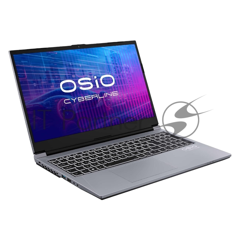 Ноутбук OSIO CyberLine C150i-002 серый i5-12600H /NVidia RTX 4050/16/512/NoOS/(Ghz)/Gb/Ext: + не МПТ