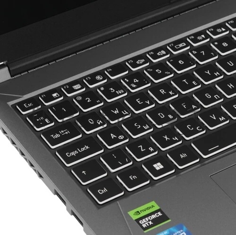 Ноутбук OSIO CyberLine C150i-001 серый i5-12600H /NVidia RTX 3050/16/512/NoOS/ (Ghz)/Gb/Ext: + не МПТ