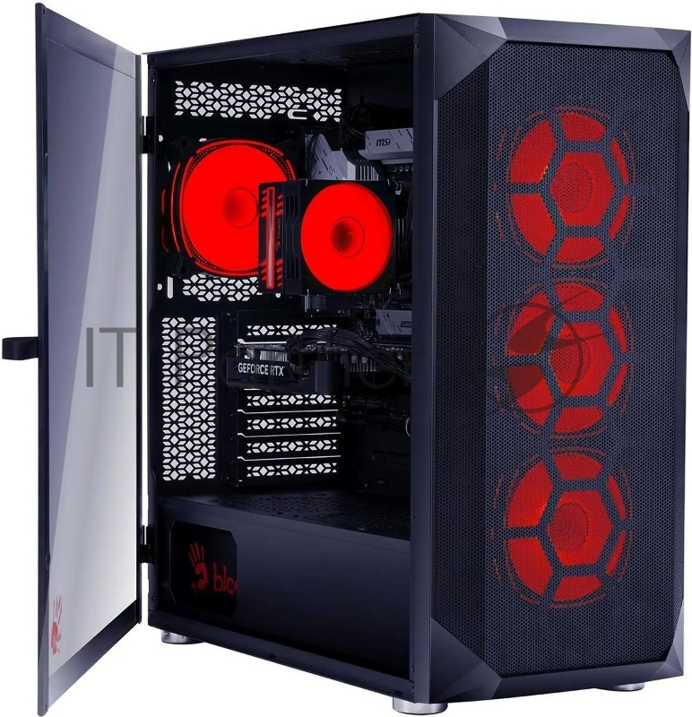 ПК Bloody BD-PC RB65C2 MT Ryzen 5 7500F (3.7) 16Gb SSD1Tb RTX4060 8Gb Windows 11 Home 64 GbitEth 650W черный (2086010)