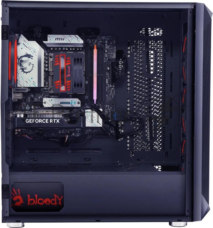ПК Bloody BD-PC RB65C2 MT Ryzen 5 7500F (3.7) 16Gb SSD1Tb RTX4060 8Gb Windows 11 Home 64 GbitEth 650W черный (2086010)