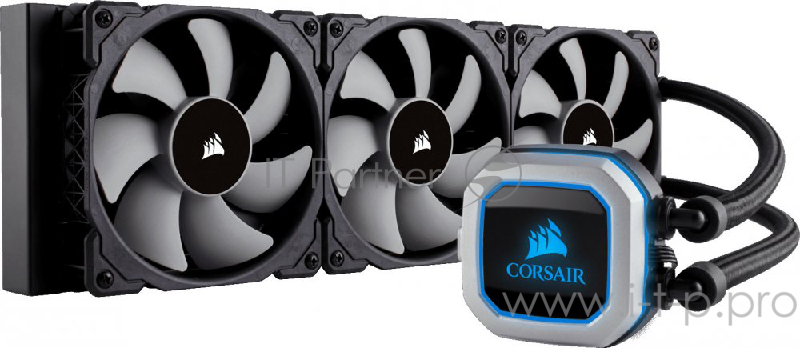 Охлаждение для процессора Hydro Series™ H150i PRO CW-9060031-WW RGB, 360 мм,RTL{4}