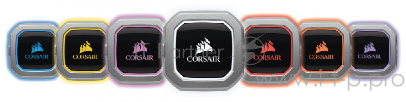 Охлаждение для процессора Hydro Series™ H150i PRO CW-9060031-WW RGB, 360 мм,RTL{4}