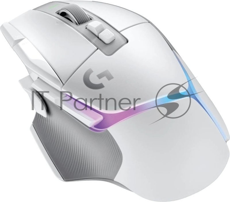 Мышь Logitech G502 X Plus белый оптическая 25600dpi беспров. USB 13but (910-006173)