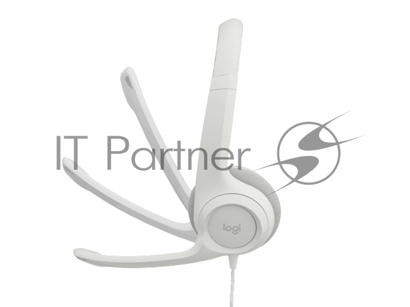 Гарнитура/ Headset Logitech H390 USB White