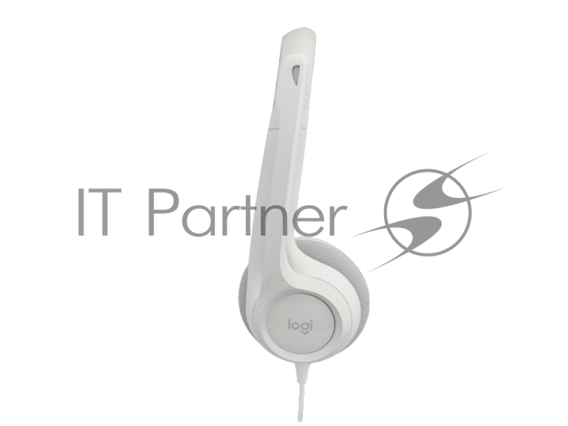 Гарнитура/ Headset Logitech H390 USB White