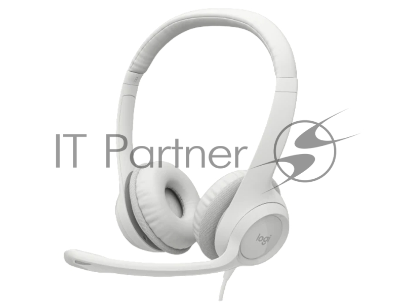 Гарнитура/ Headset Logitech H390 USB White