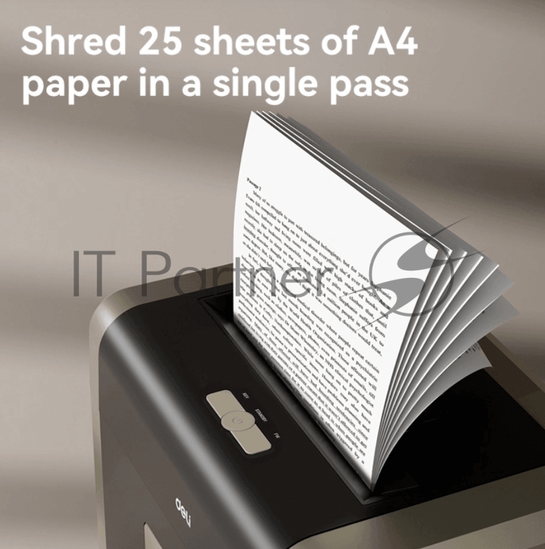 Уничтожитель бумаги Deli Шредер ET099