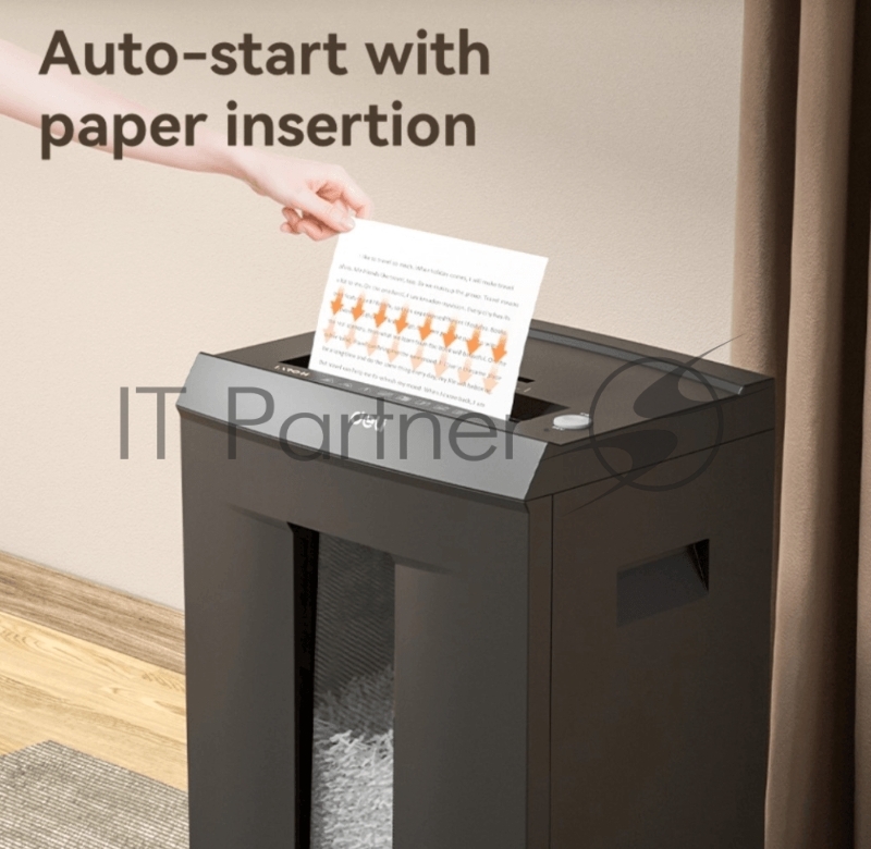 Уничтожитель бумаги (Шредер) Deli ET097