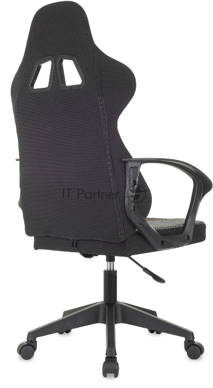 Кресло игровое Zombie Carry черный/серый крестов. пластик