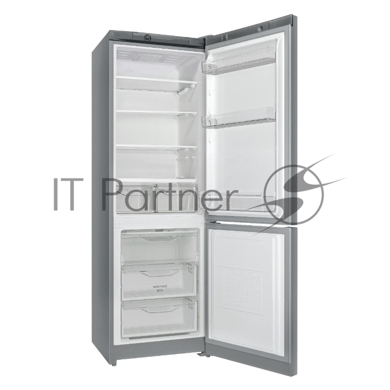 Холодильник Indesit DS 3180 G серый, двухкамерный, 223/87 л., морозилка снизу, капельная система