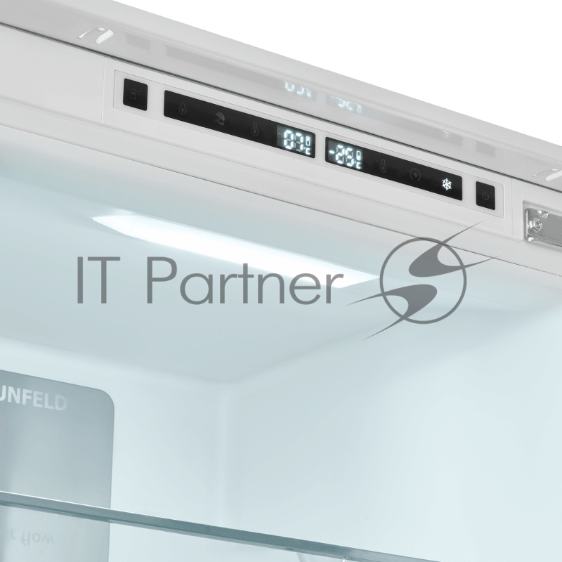 Встраиваемый холодильник Maunfeld MBF177NFWHGR Inverter