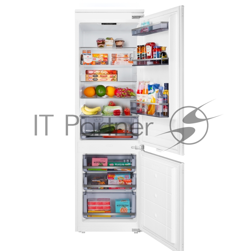 Встраиваемый холодильник Maunfeld MBF177SWGR Inverter